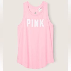 Victoria's Secret Pink Knit Racerback Tank Top. NWOT.